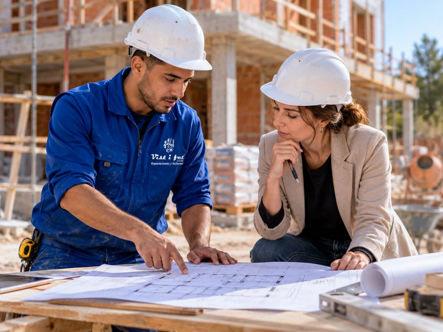 Coordinación entre el constructor y la dirección facultativa en una obra nueva en Mallorca